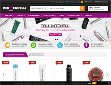 Tablet Screenshot of percapelli.com